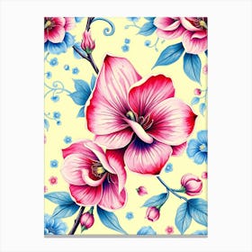 Floral Pattern 5 Canvas Print