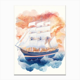 Sailing Ship 3 Canvas Print