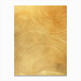 Gold Abstract Background Canvas Print