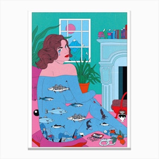 Pisces Tears Canvas Print