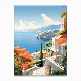 Greece Painting Canvas Print