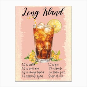 Long Island Ice T Canvas Print