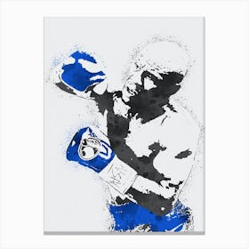 Floyd Mayweather Boxing 1 Canvas Print