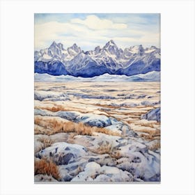 Grand Teton National Park United States 2 Canvas Print