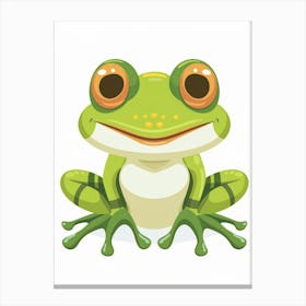 Frog Illustration 4 Canvas Print