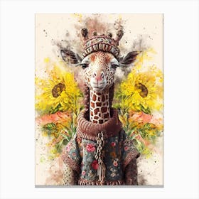 Giraffe 1 Canvas Print