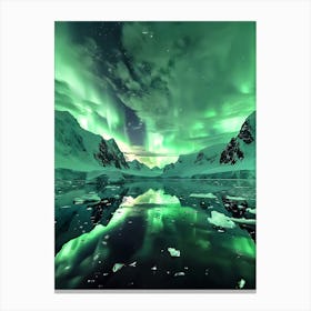 Aurora Borealis Northern Lights Canvas Print