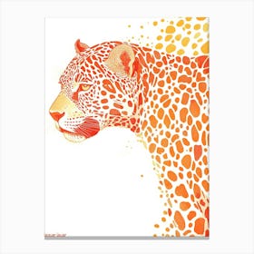 Leopard Print Canvas Print