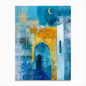 Blue Moon 5 Canvas Print