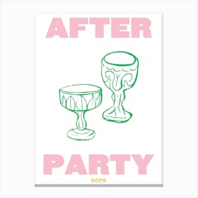 After Party Canvas Print