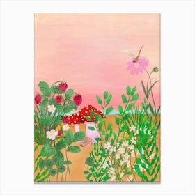 Wild Strawberry Canvas Print