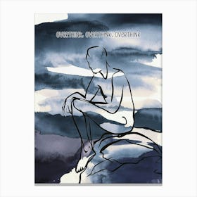 Overthink 1 Canvas Print