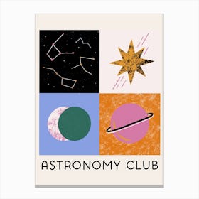Astronomy Club    Canvas Print