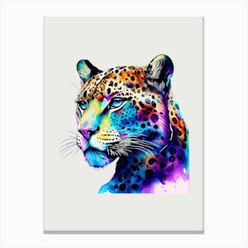 Jaguar Painting Canvas Print