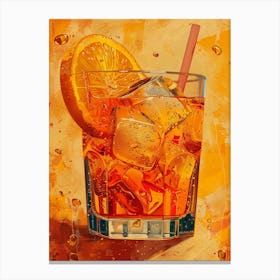 Iced Tea 36 Canvas Print