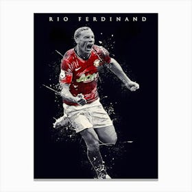 Rio Ferdinand Canvas Print