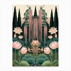 Lotus Garden 2 Canvas Print