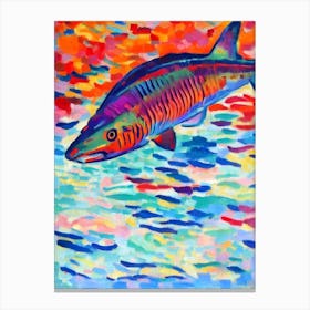 Nurse Shark Matisse Inspired Canvas Print