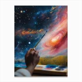 Galaxy Painting 1 Canvas Print