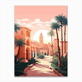 Marrakesh - Sunset Canvas Print