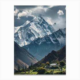 Mountain Range Canvas Print