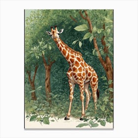 Giraffe 19 Canvas Print