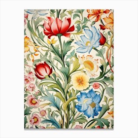 Floral Pattern 46 Canvas Print