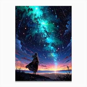 Starry Night 150 Canvas Print