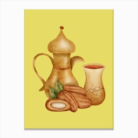 Arabic Coffee Canvas Print