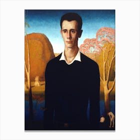 Grant Wood S Arnold Comes Of Age (1930) Canvas Print