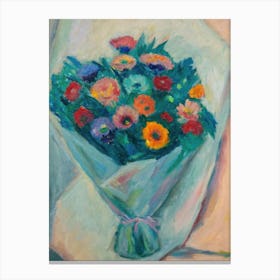 Henri Matisse Bouquet Of Flowers Canvas Print