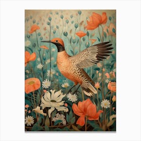 Canvasback 2 Detailed Bird Painting Canvas Print