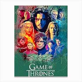 Game of Thrones 2 Canvas Print