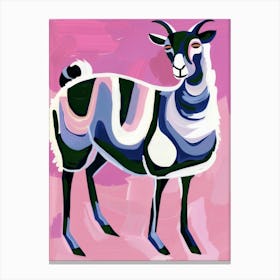 Goat Illustration 1 Canvas Print