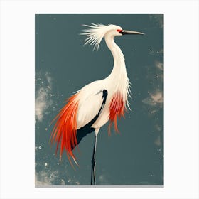 Egret Canvas Print