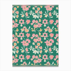 Floral Pattern 17 Canvas Print