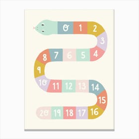 Snakes And Ladders Canvas Print
