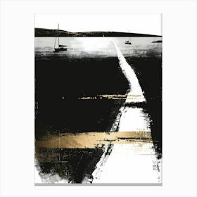 Road To The Sea 1 Canvas Print