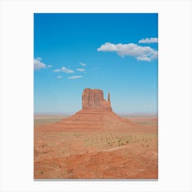 Monument Valley on Film Canvas Print