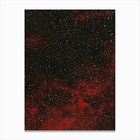 Red Nebula 5 Canvas Print