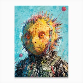 Boy With Spikes Canvas Print