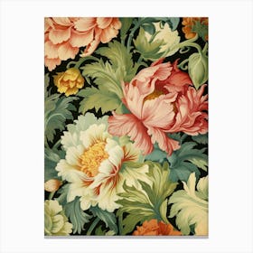 Floral Wallpaper 121 Canvas Print