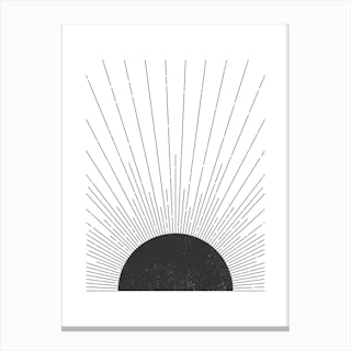 The Sun Canvas Print