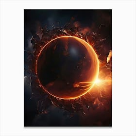 Eclipse Canvas Print