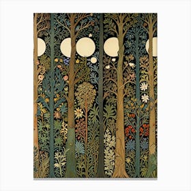 William Morris Flora And Fauna Canvas Print