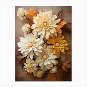 Chrysanthemums 3 Canvas Print