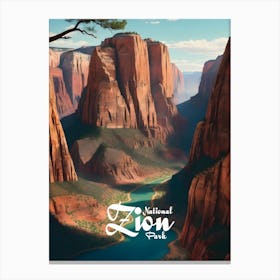 Zion National Park Canvas Print