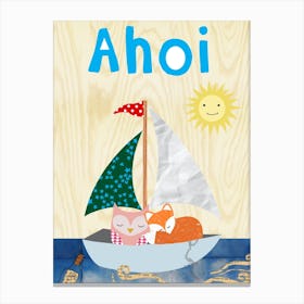 Ahoi Siblings Canvas Print