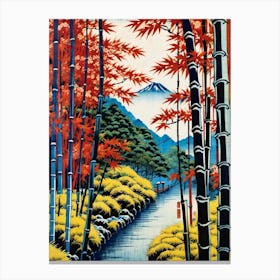 Japanese Landscape Painting 1 Canvas Print