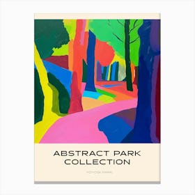 Abstract Park Collection Poster Yoyogi Park Hanoi 2 Canvas Print